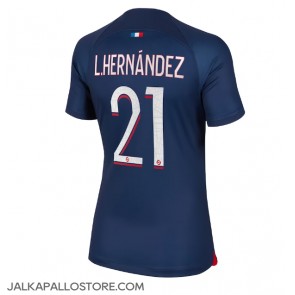 Paris Saint-Germain Lucas Hernandez #21 Kotipaita Naisten 2023-24 Lyhythihainen